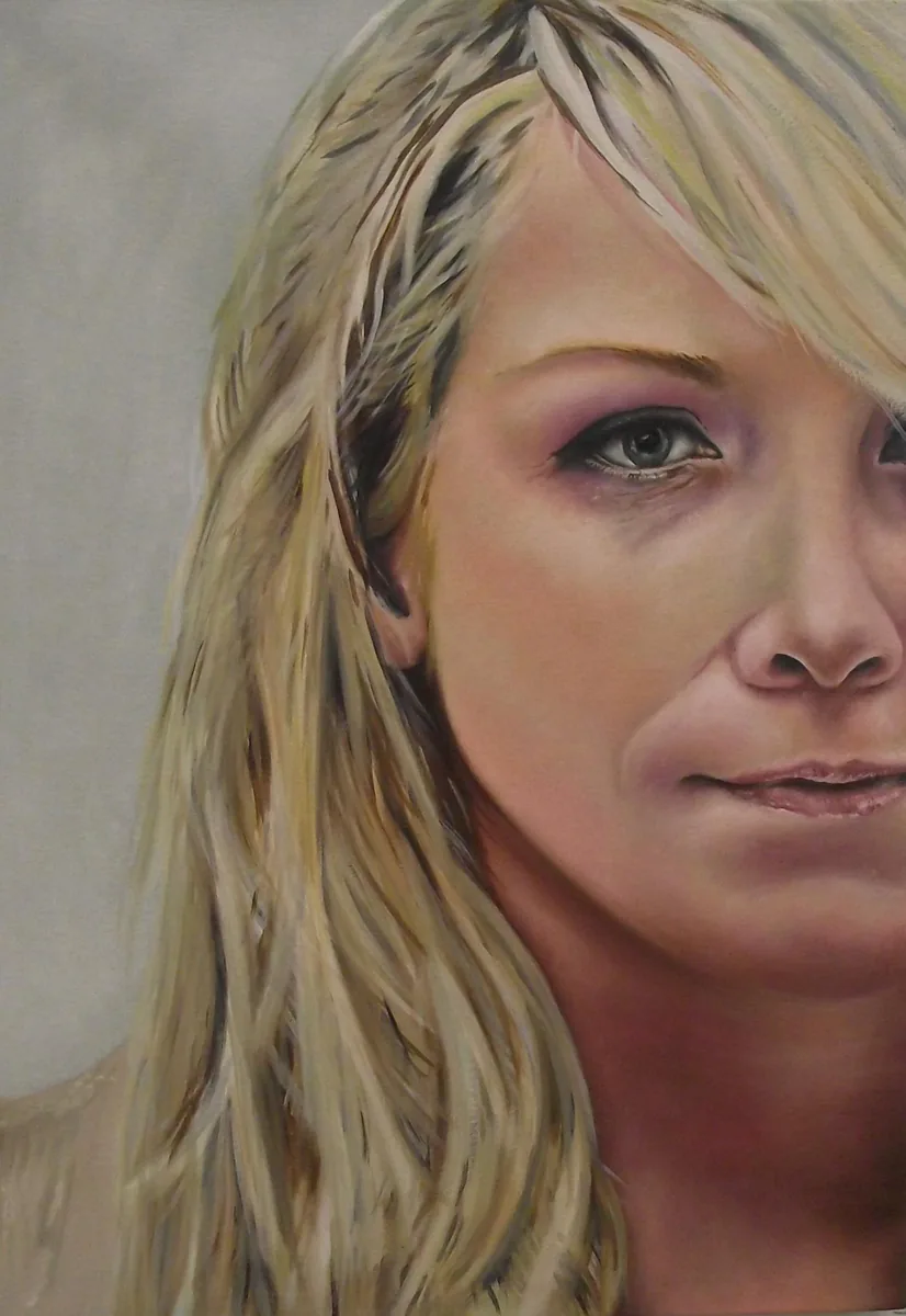Oil portrait commission of a person